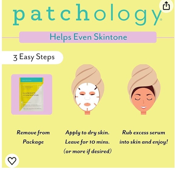 Patchology Flashmasque 5 Minute Sheet Mask – Illuminate 4ct NIB - Picture 3 of 8